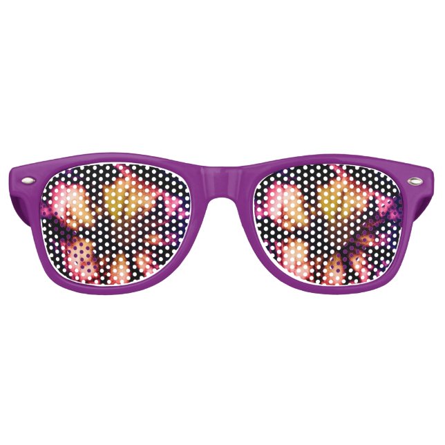 Flamme-Blume-Sonnenbrille Sonnenbrille (Vorderseite)