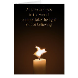 Flamme der Kerze fliegender Schweine