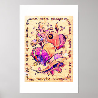 Flamme der Liebe Poster