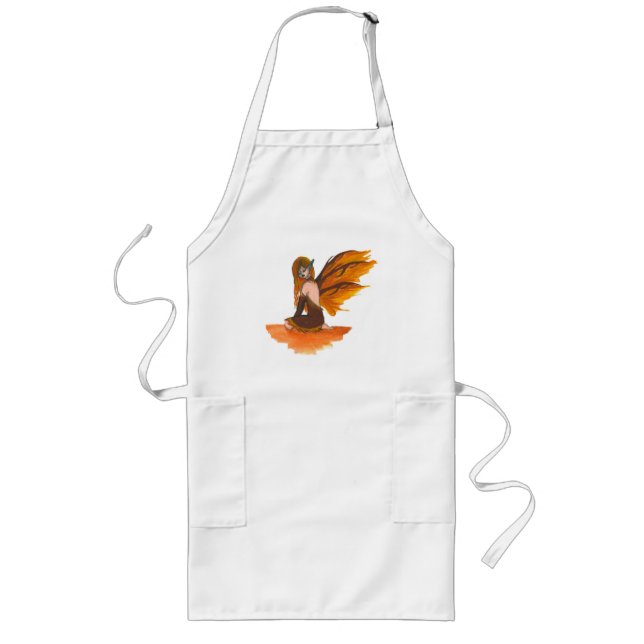 Flamme Lange Schürze (Vorne)