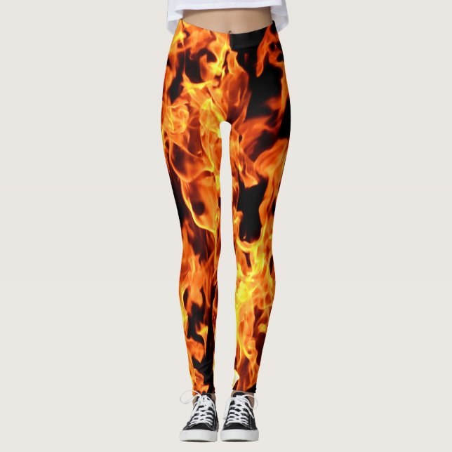 Flamme Leggings (Vorderseite)