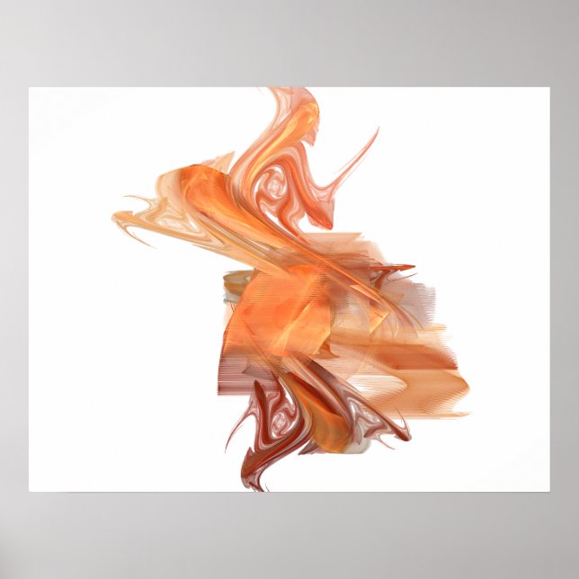 Flamme Poster (Vorne)