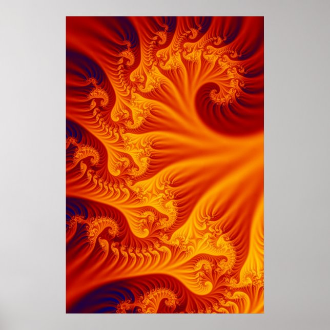 Flamme Poster (Vorne)