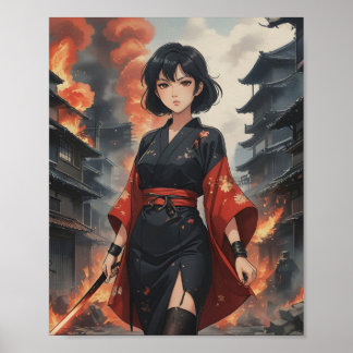 Flammen der Entschlossenheit 3 Poster