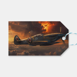 Flammen des Himmels: Aufstieg eines Spitfire Geschenkanhänger