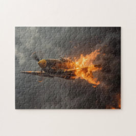 Flammen des Himmels: Aufstieg eines Spitfire Puzzle