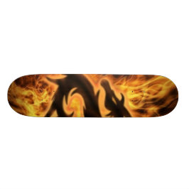 Flammen-Drache-Skateboard Skateboard