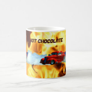 Flammen & Drag-Racing Doorslammer Race Auto Kids T Tasse