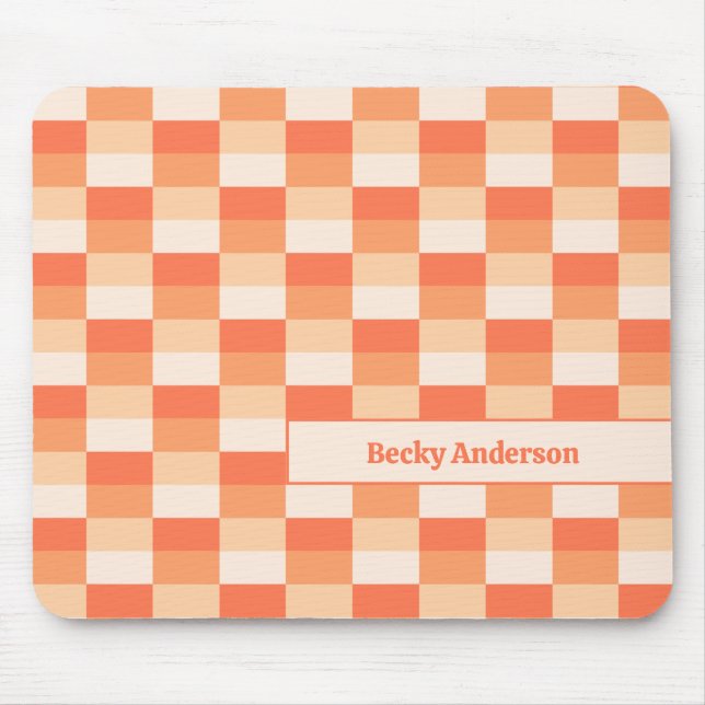 Flammen einer Kerzenfarbenkombination Mousepad (Vorne)