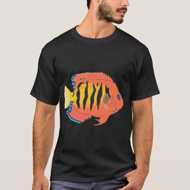Flammen-Engel T-Shirt (Vorderseite)