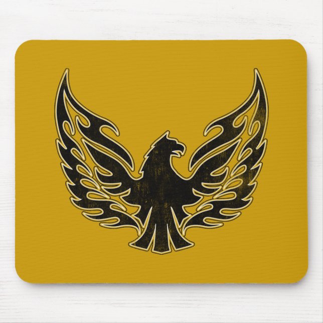 Flammen Firebird Mousepad (Vorne)
