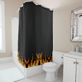 Flammen – Flamme – Flame – Flames – Feuer – Fire Duschvorhang