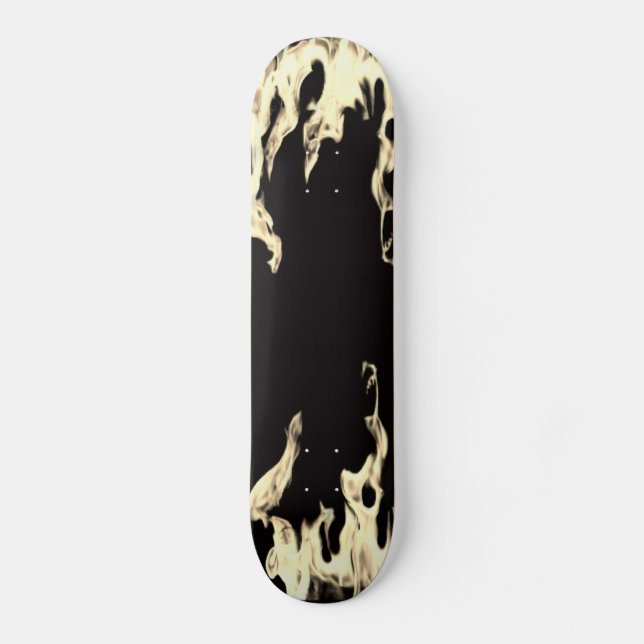 Flammen – Flamme – Flame – Flames – Feuer – Fire S Skateboard (Vorderseite)
