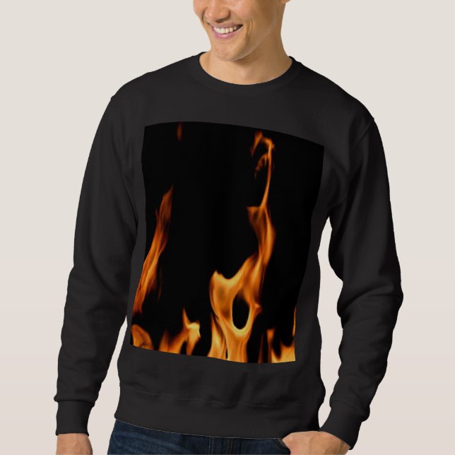 Flammen – Flamme – Flame – Flames – Feuer – Fire T Sweatshirt (Vorderseite)