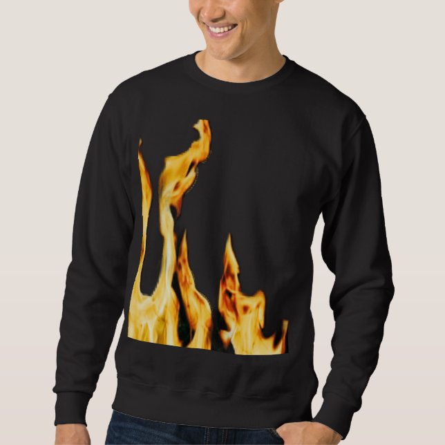 Flammen – Flamme – Flame – Flames – Feuer – Fire T Sweatshirt (Vorderseite)