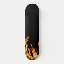 Flammen - Flamme - Flamme - Flammen - Feuer - Feue Skateboard