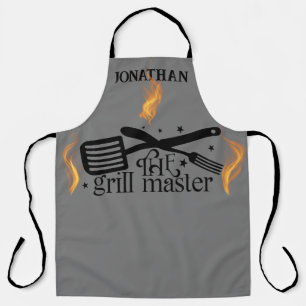 Flammen GRILLEN der Grillmeister Koch Grillen Schürze