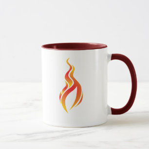 Flammen-Ikonen-Tasse Tasse