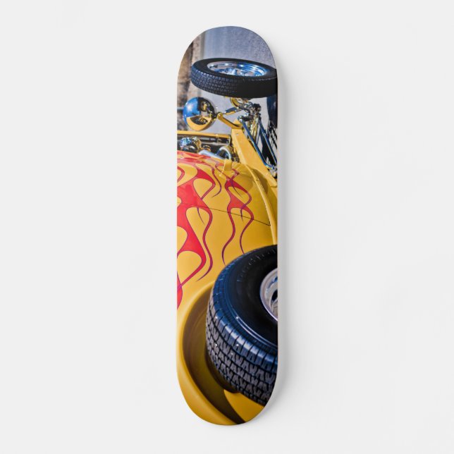 Flammen-Job-Plattform des Auto-6 Skateboard (Vorderseite)