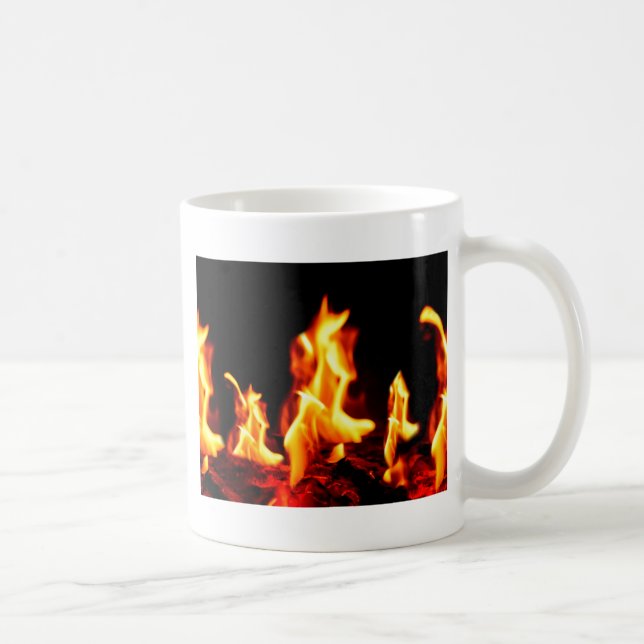 Flammen Kaffeetasse (Rechts)