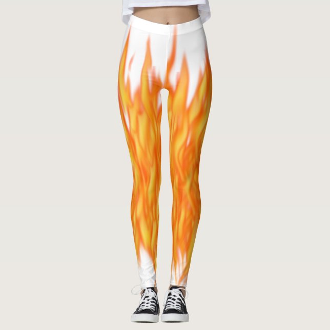 Flammen-Leggings Leggings (Vorderseite)
