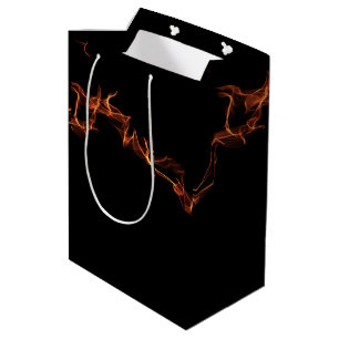 Flammen Mittlere Geschenktüte