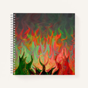 Flammen...... Notizbuch