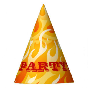 Flammen Partyhütchen