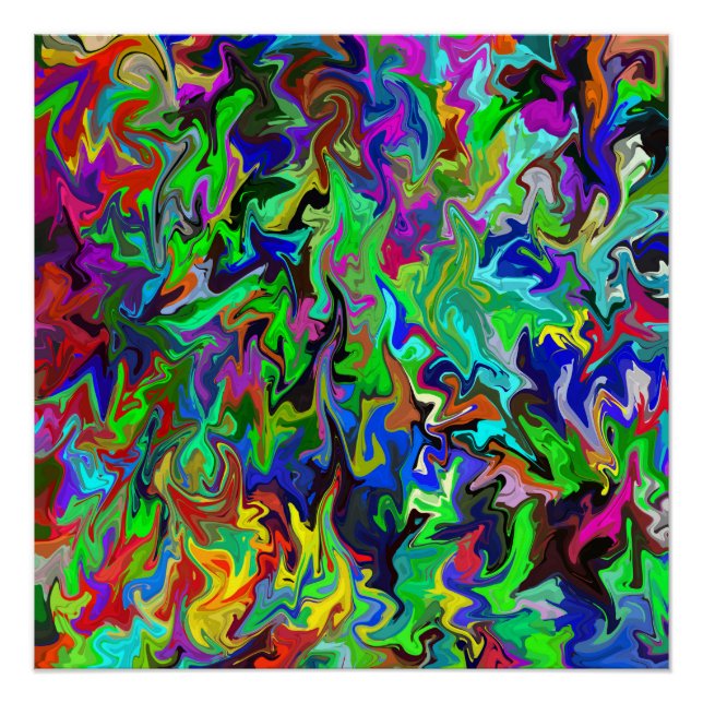 Flammen.... Poster (Vorderseite)