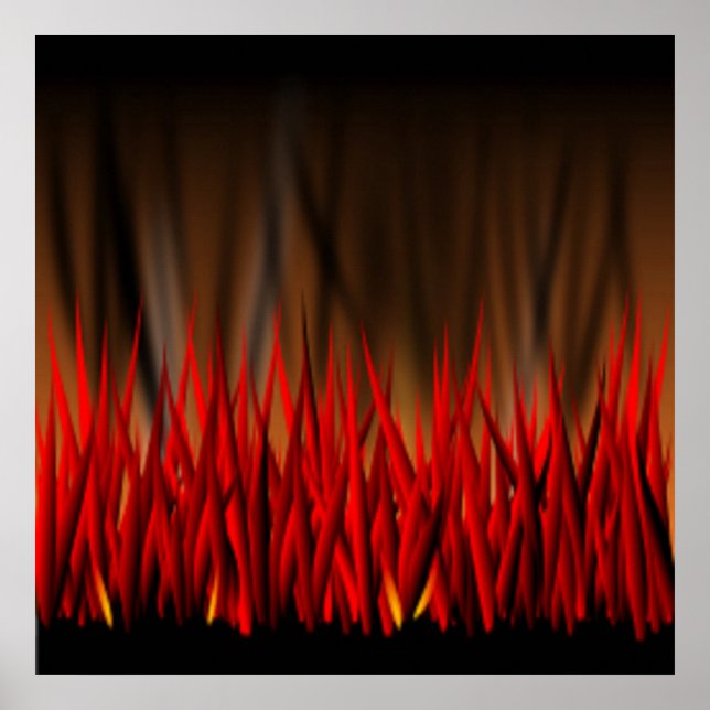 FLAMMEN POSTER (Vorne)