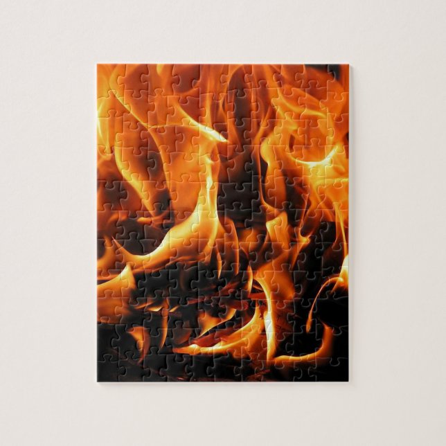 Flammen Puzzle (Vertikal)