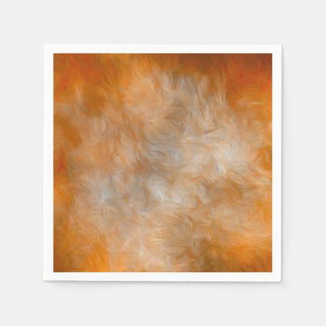 Flammen Serviette (Vorderseite)