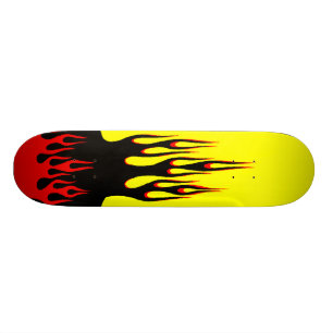 Flammen-Skateboard Skateboard