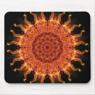 Flammen Sun Mousepad
