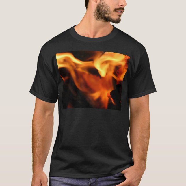 Flammen T-Shirt (Vorderseite)