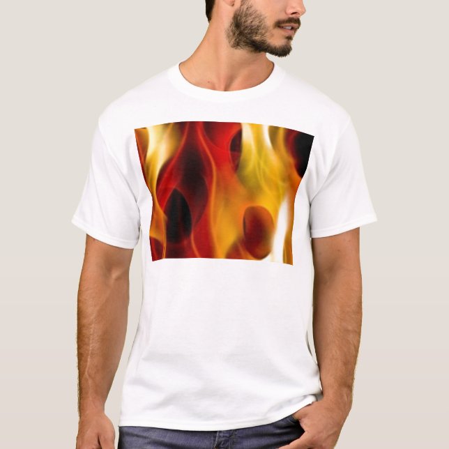 Flammen T-Shirt (Vorderseite)