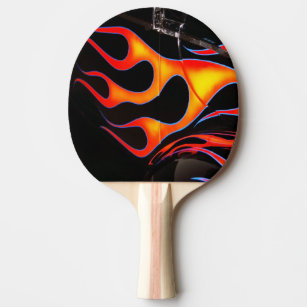 Flammen Tischtennis Schläger