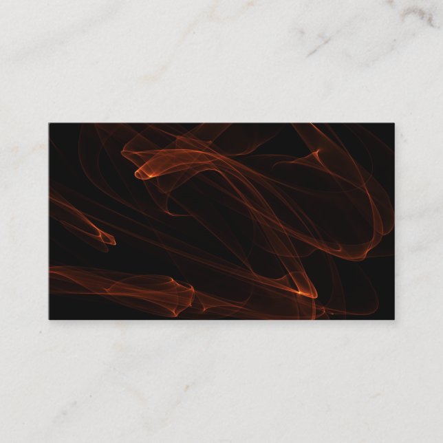 Flammen-Visitenkarteentwurf 3 Visitenkarte (Vorderseite)