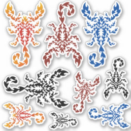 Flammenaufkleber-Set Aufkleber