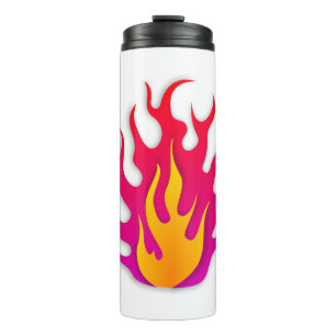 Flammenbrennbare Feuerbrände Thermosbecher