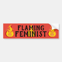 Flammende feministische RBG Feminismus Flammen 20