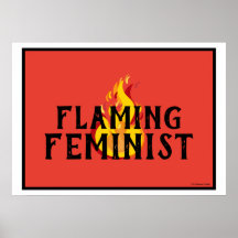Flammende feministische RBG Feminismus Flammen 20