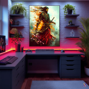 Flammender Samurai – Der ewige Krieger Poster