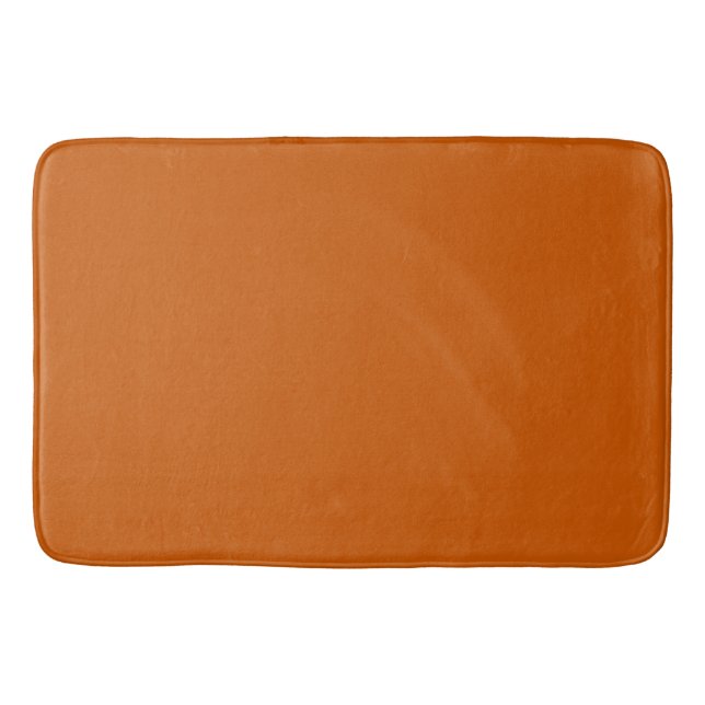 Flammendes Orange Badematte (Vorderseite)