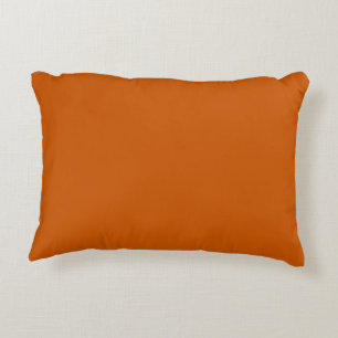 Flammendes Orange Dekokissen