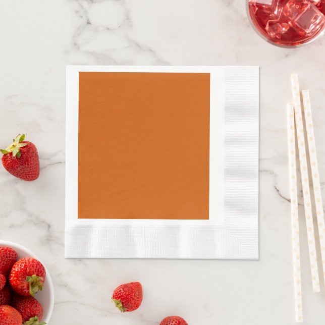 Flammendes Orange Serviette (Beispiel)