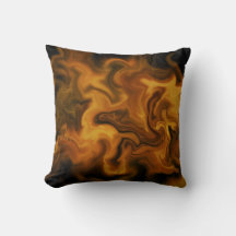 flammendes Orange und Schwarz