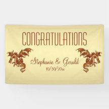 Flammendrache auf Gold Personal