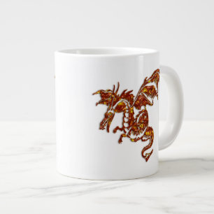 Flammendrache Jumbo-Tasse