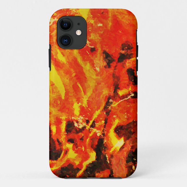 Flammenfall Case-Mate iPhone Hülle (Rückseite)